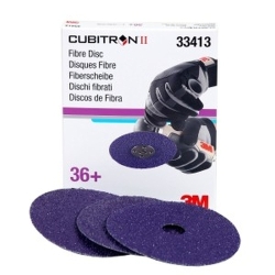 5" X 7/8" CUBITRON II FIBRE DISCS 36+ 5/BX